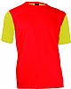 Camiseta Dry Skin Mix - Color Rojo/Amarillo